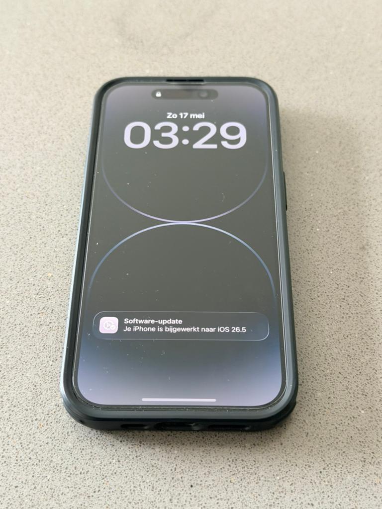 iPhone 14 Pro Max 256GB Zwart nwe batterij, 256 GB, Zwart, Ophalen of Verzenden, Zo goed als nieuw