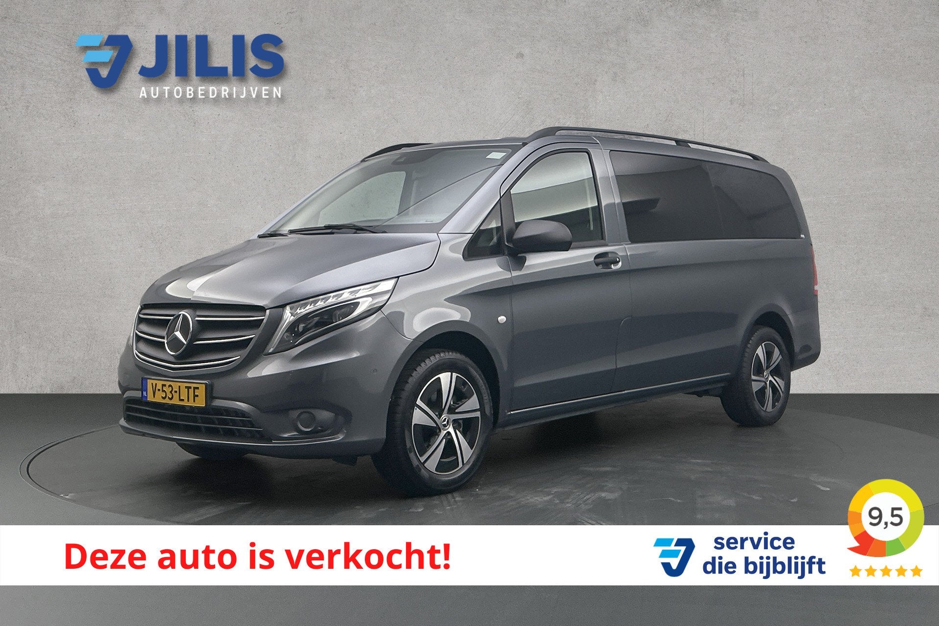 Mercedes-Benz Vito 114 CDI Lang Dubbel Cabine | Nieuw | BPM, Automaat, Euro 6, 4 cilinders, Startonderbreker