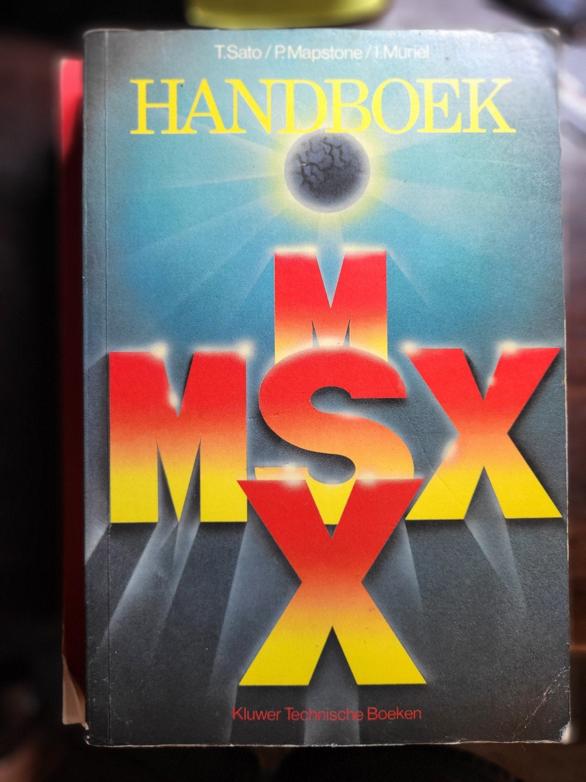 Handboek MSX, Boeken, Techniek, Gelezen, T.Sato P.Mapstone I.Mriel, Ophalen of Verzenden, Overige onderwerpen