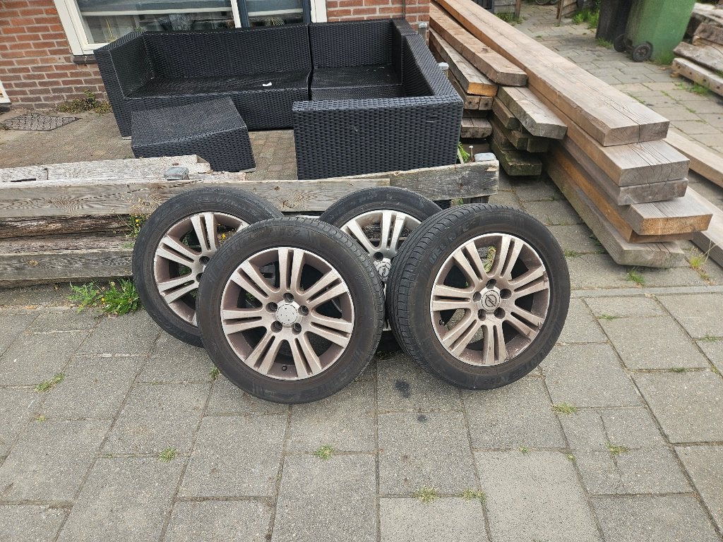 Velgen opel astra, Ophalen, Gebruikt
