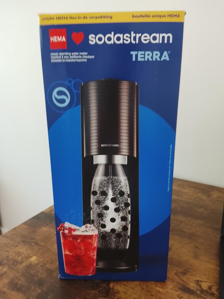 Sodastreem terra, Ophalen of Verzenden, Nieuw