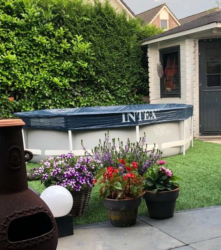 Intex zwembad compleet 3 meter doorsnede, Tuin en Terras, Zwembaden, Ophalen, Minder dan 80 cm, Rond, 300 cm of meer