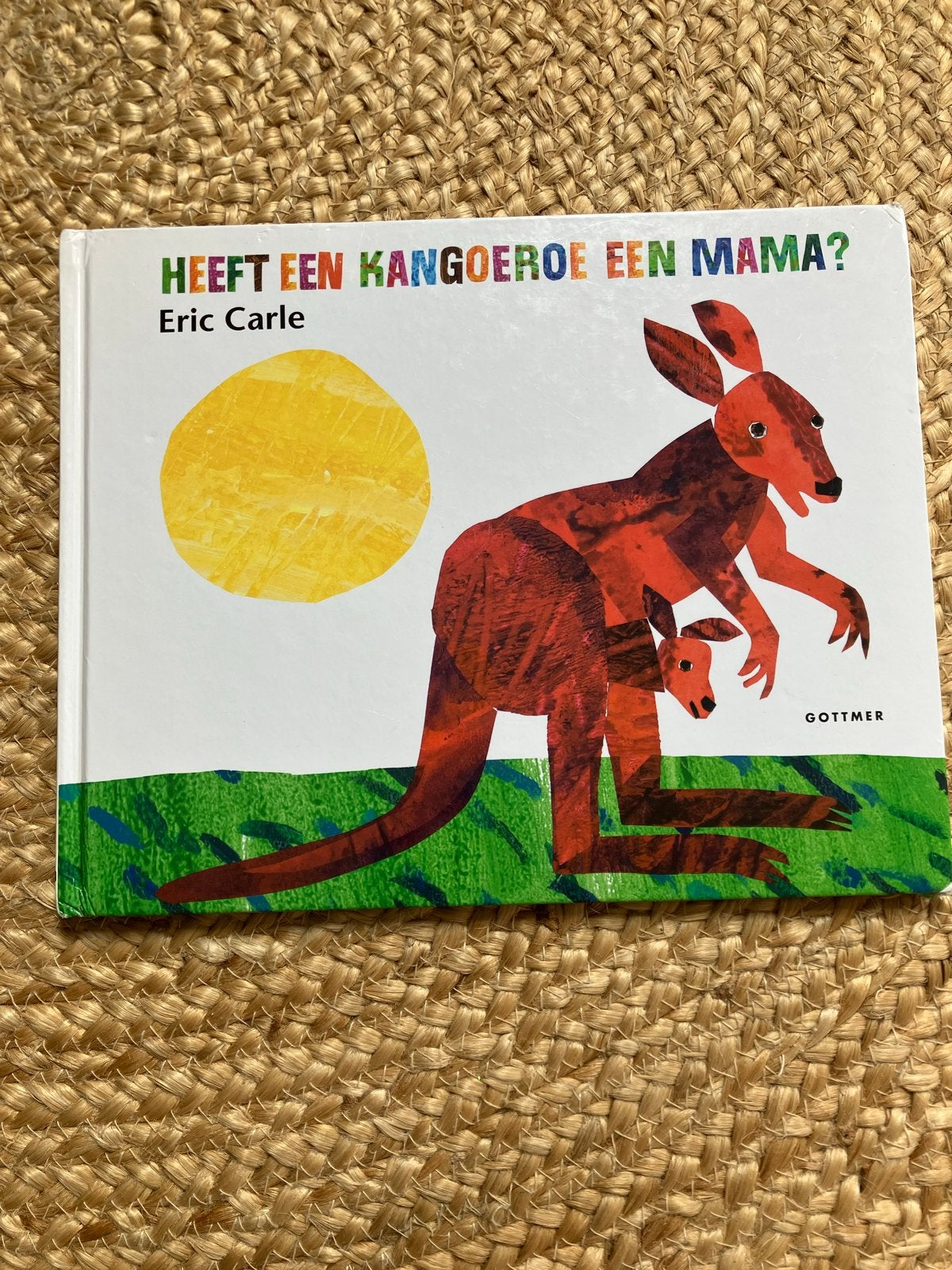 Heeft een kangoeroe een mama? Eric Carle prentenboek, Gelezen, Fictie algemeen, Jongen of Meisje, Ophalen of Verzenden
