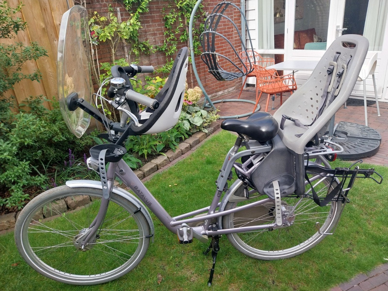 Batavus Mambo moederfiets, Ophalen, 2 zitjes, Gebruikt, Versnellingen