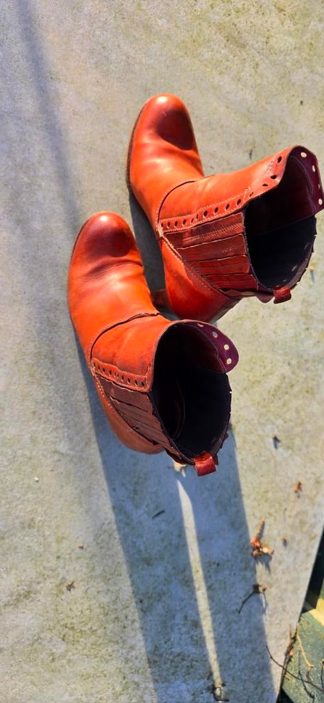 Mooie bruine Airstep enkellaarsjes - maat 39, Bruin, Airstep, Lage of Enkellaarzen, Ophalen of Verzenden