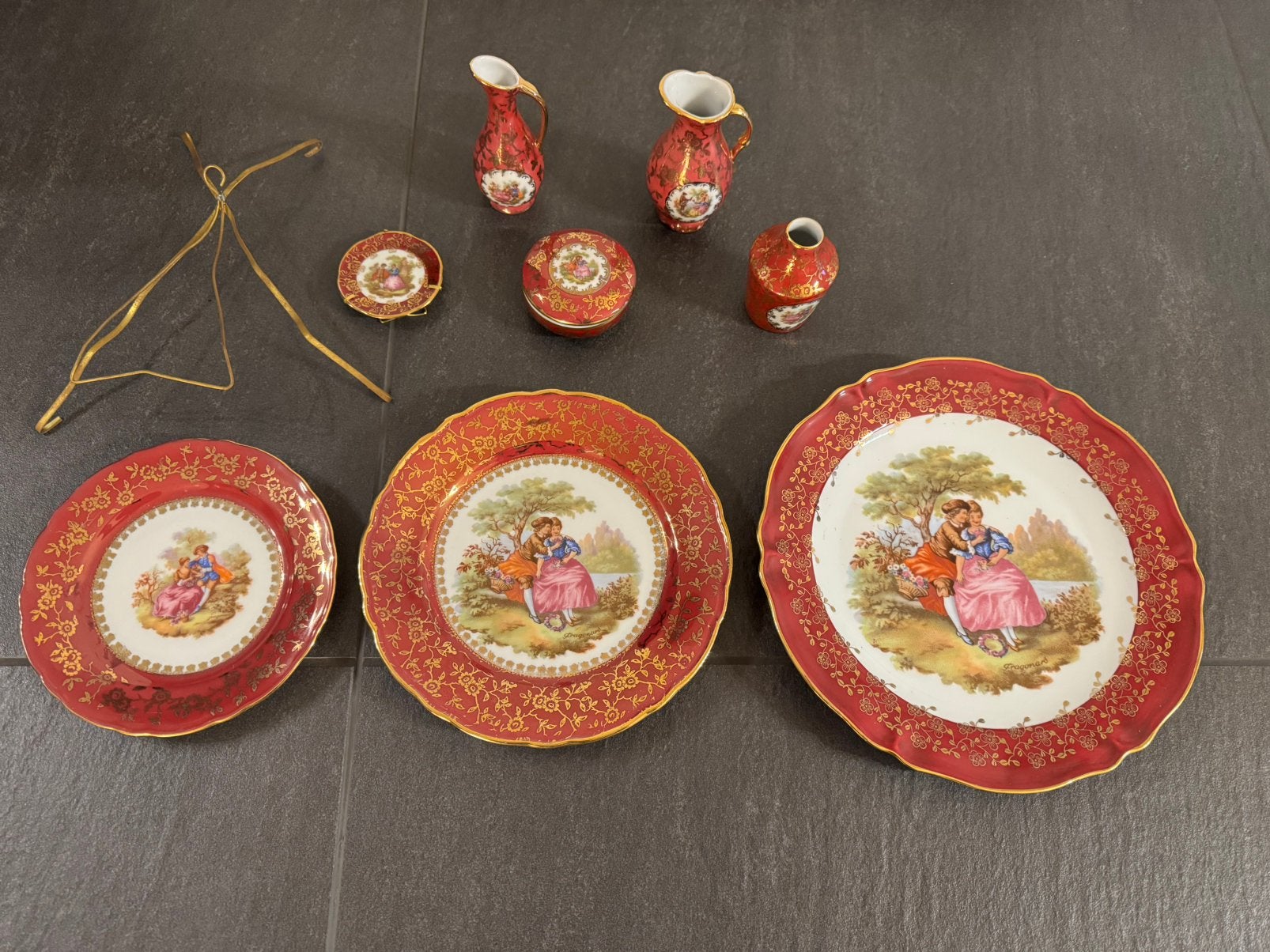 Limoges Frans Porselein, Antiek en Kunst, Ophalen of Verzenden