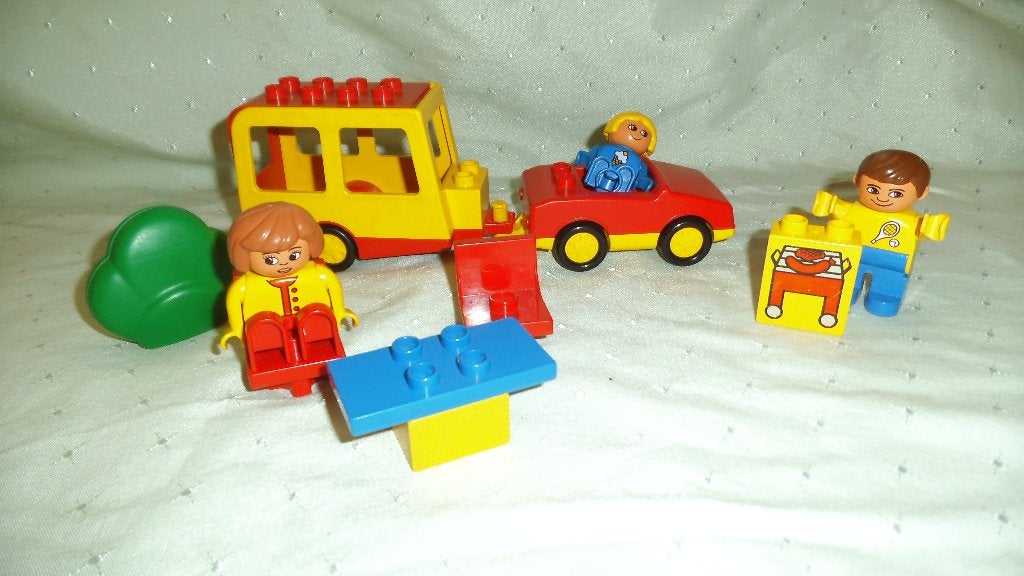 duplo caravan, Kinderen en Baby's, Ophalen of Verzenden, Gebruikt, Duplo