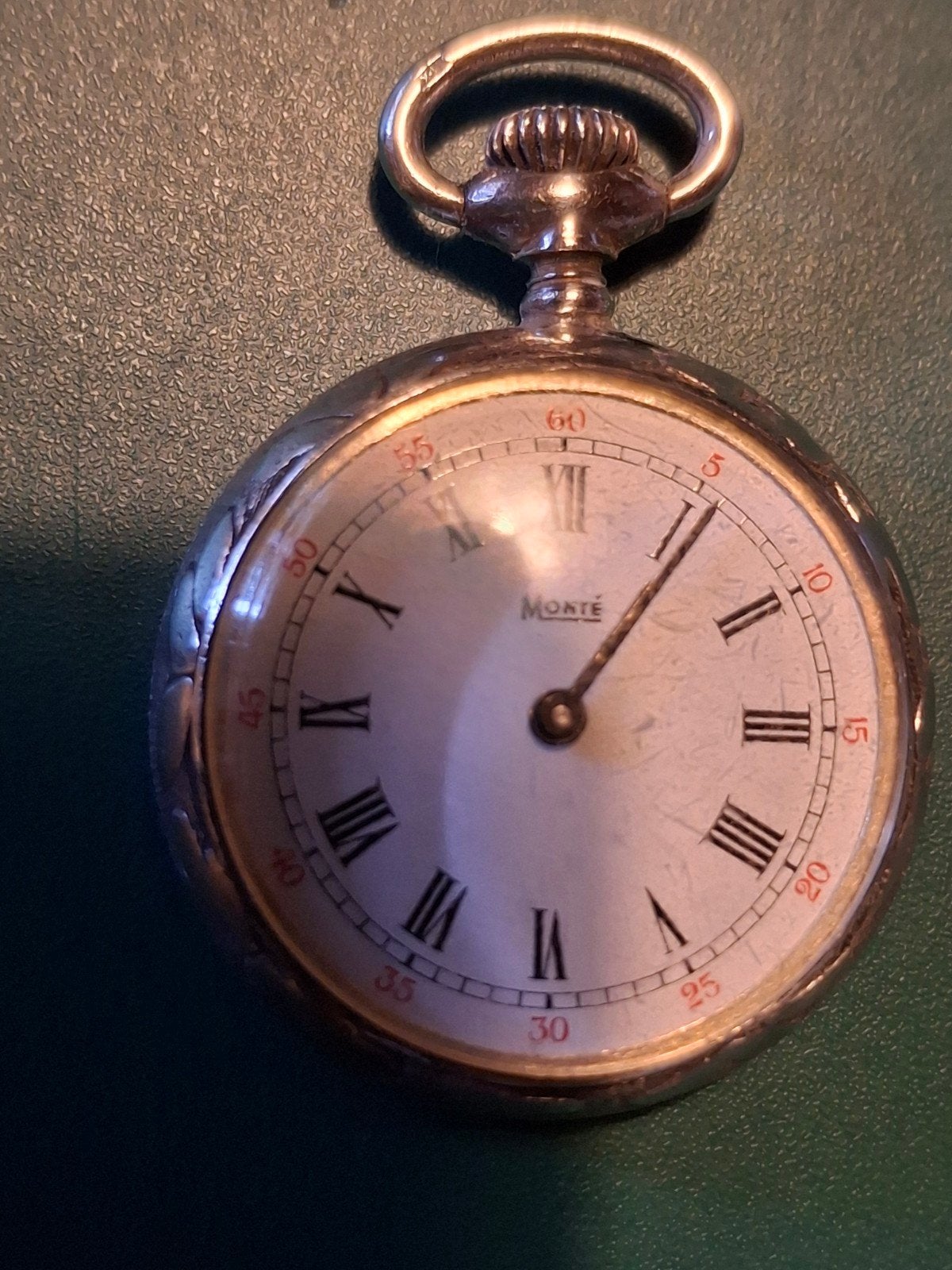 zilveren  zakhorloge werkt prima mechanisch, Ophalen of Verzenden