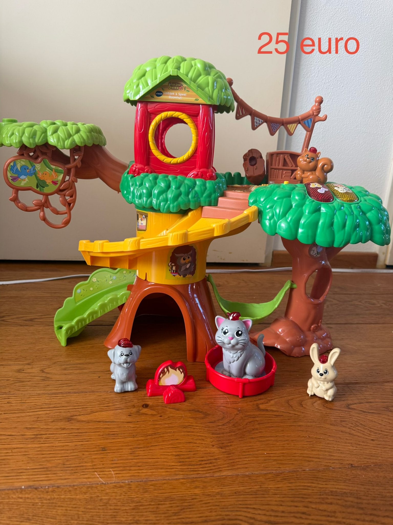 VTech Zoef Zoef Dieren Ontdek & Speel Boomhut met dieren, Ophalen, Gebruikt, Overige typen, Met licht
