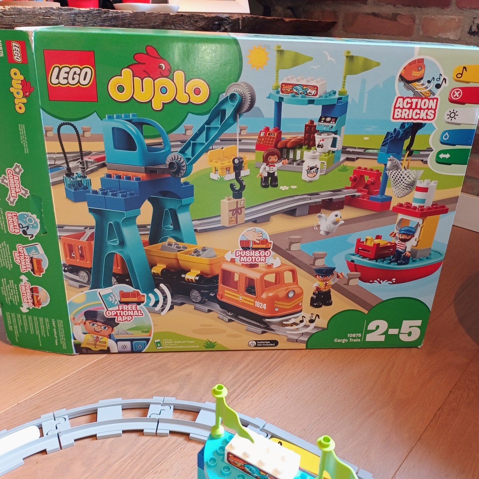 Lego duplo vrachtrein setnummer (10875), Ophalen of Verzenden