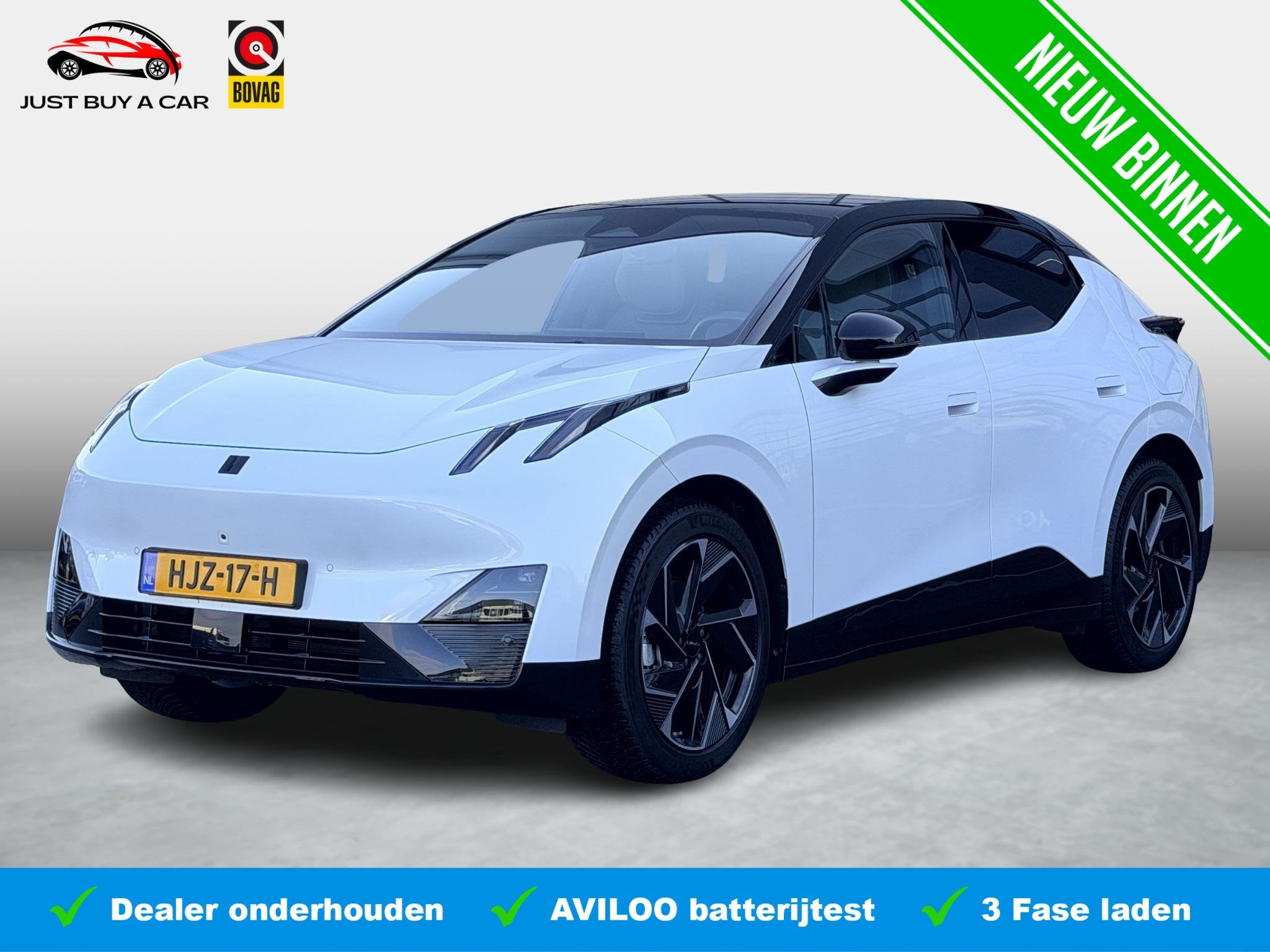 Lynk & Co 02 More 66 kWh / SoH 99,7% / 22 KWH / Fabrieksgara, Auto's, Lynk & Co, Bedrijf, Te koop, 360° camera, ABS, Achteruitrijcamera