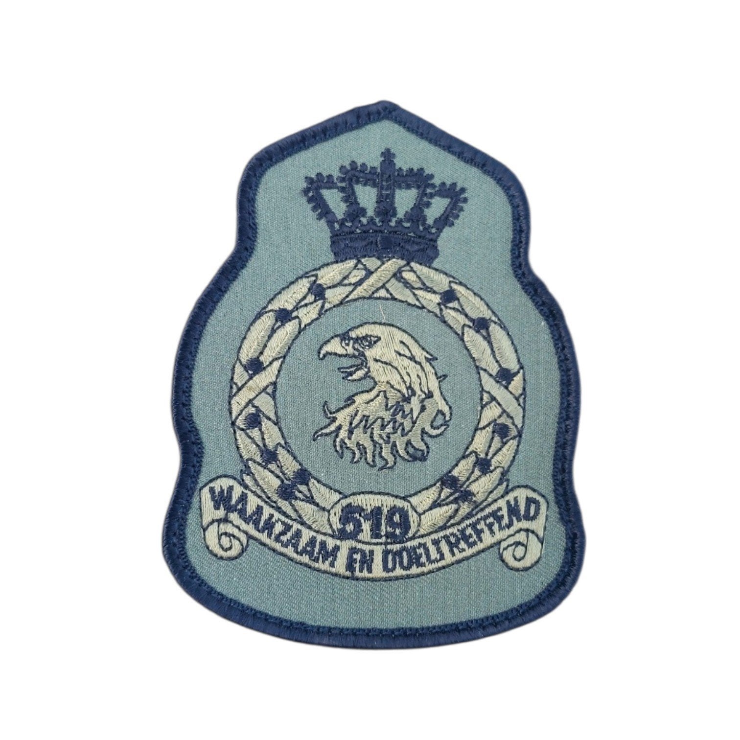 Patch 519 Squadron Koninklijke Luchtmacht (KLU), Ophalen of Verzenden, Luchtmacht, Nederland, Embleem of Badge