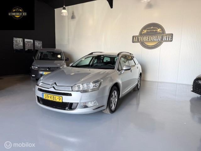 Citroen C5 Tourer 1.6 HDiF Business Navigatie, Voorwielaandrijving, Euro 5, Gebruikt, Leder en Stof