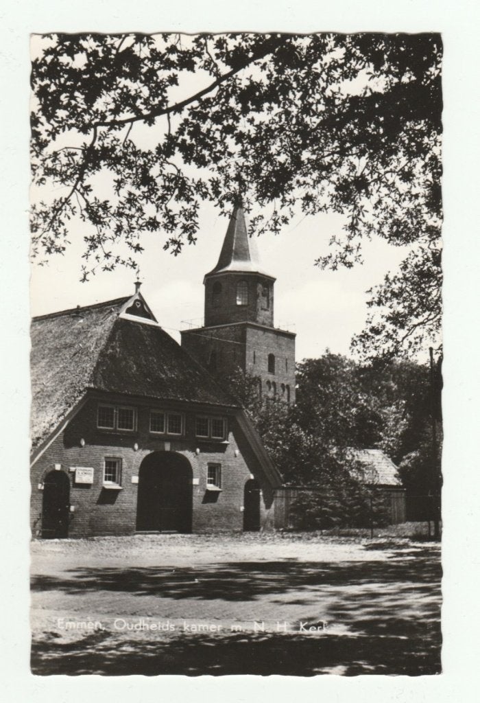 Emmen - Oudheidskamer m NH Kerk, Verzenden, 1960 tot 1980, Ongelopen, Drenthe