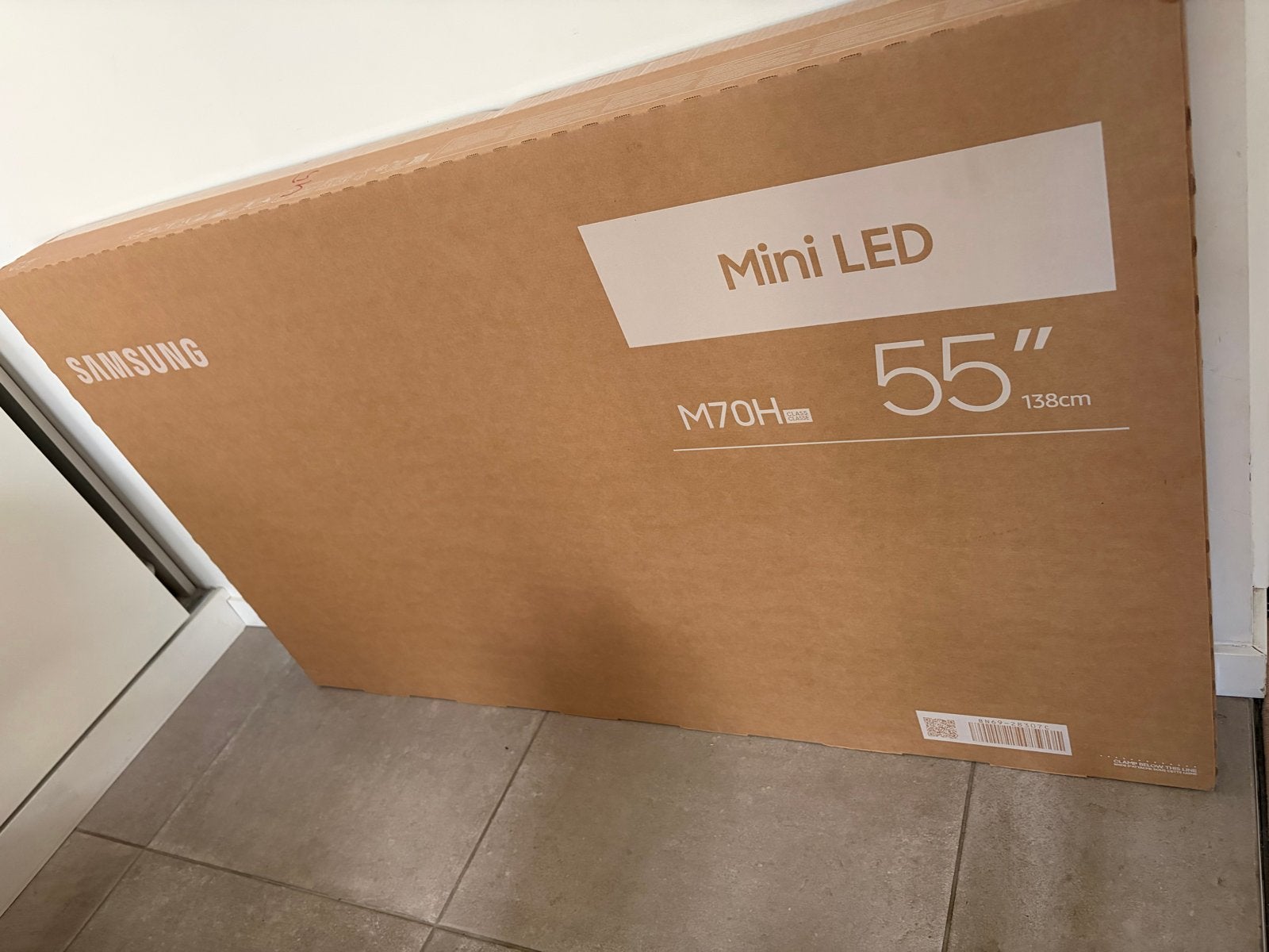 Nieuwe Samsung Mini LED 55 inch 4K Smart TV met bon, LED, 50 Hz, Nieuw, Ophalen of Verzenden