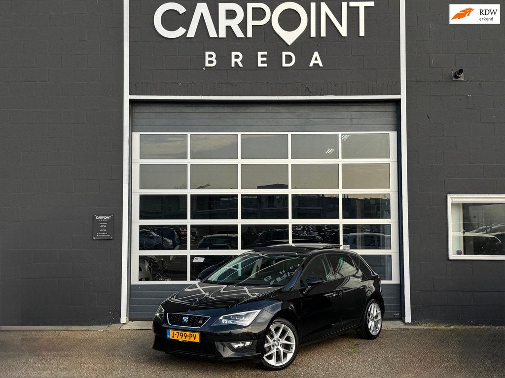 Seat Leon 1.4 EcoTSI FR|PANO|LEER|MODE|CARPLAY||NAP, Auto's, Seat, Bedrijf, Te koop, Leon, ABS, Adaptive Cruise Control, Airbags