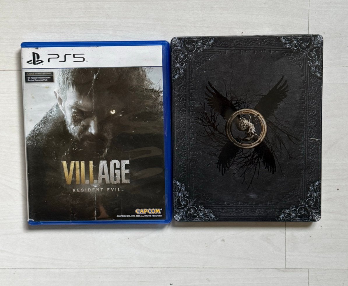 Resident evil 8 village + steelbook, Spelcomputers en Games, Ophalen of Verzenden, Zo goed als nieuw