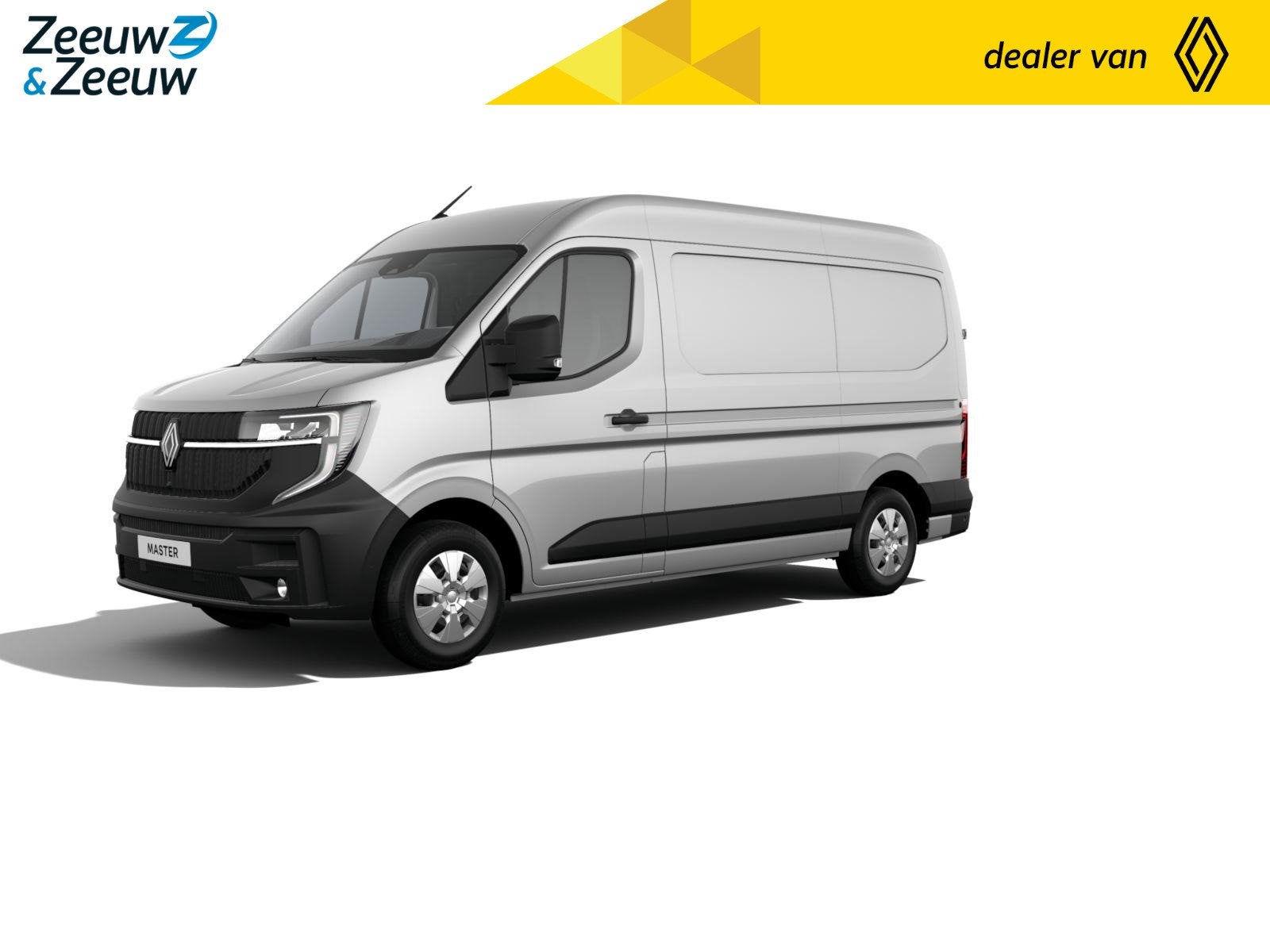 Renault Master E-Tech T35 L2H2 Advance 40 kWh nu met 15% Zee, Auto's, Stof, Renault, Nieuw, Zilver of Grijs
