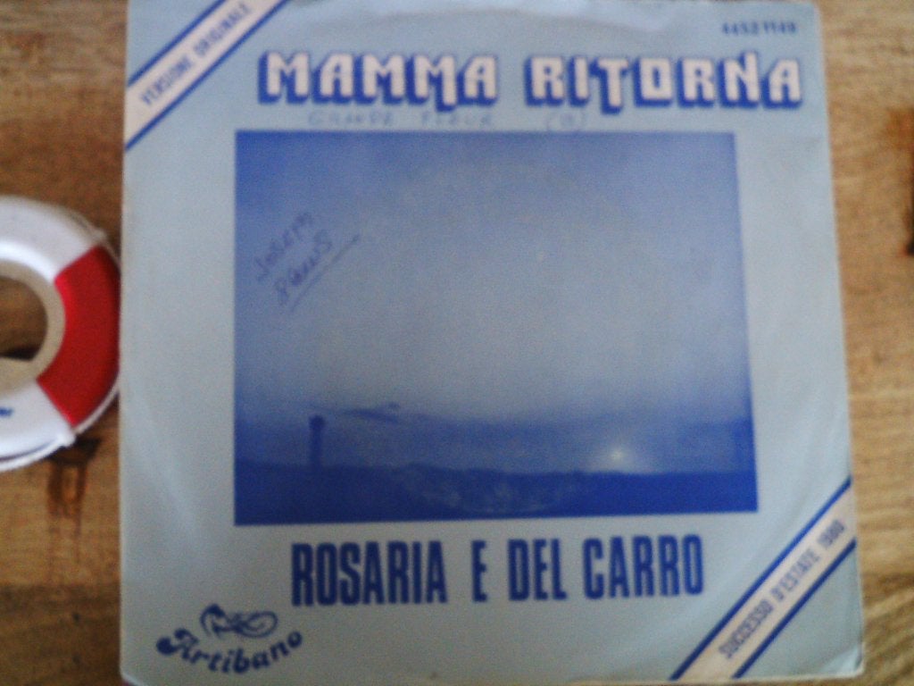 rosaria e del carro -mamma ritorna  9jun, 7 inch, Single, Ophalen of Verzenden, Pop