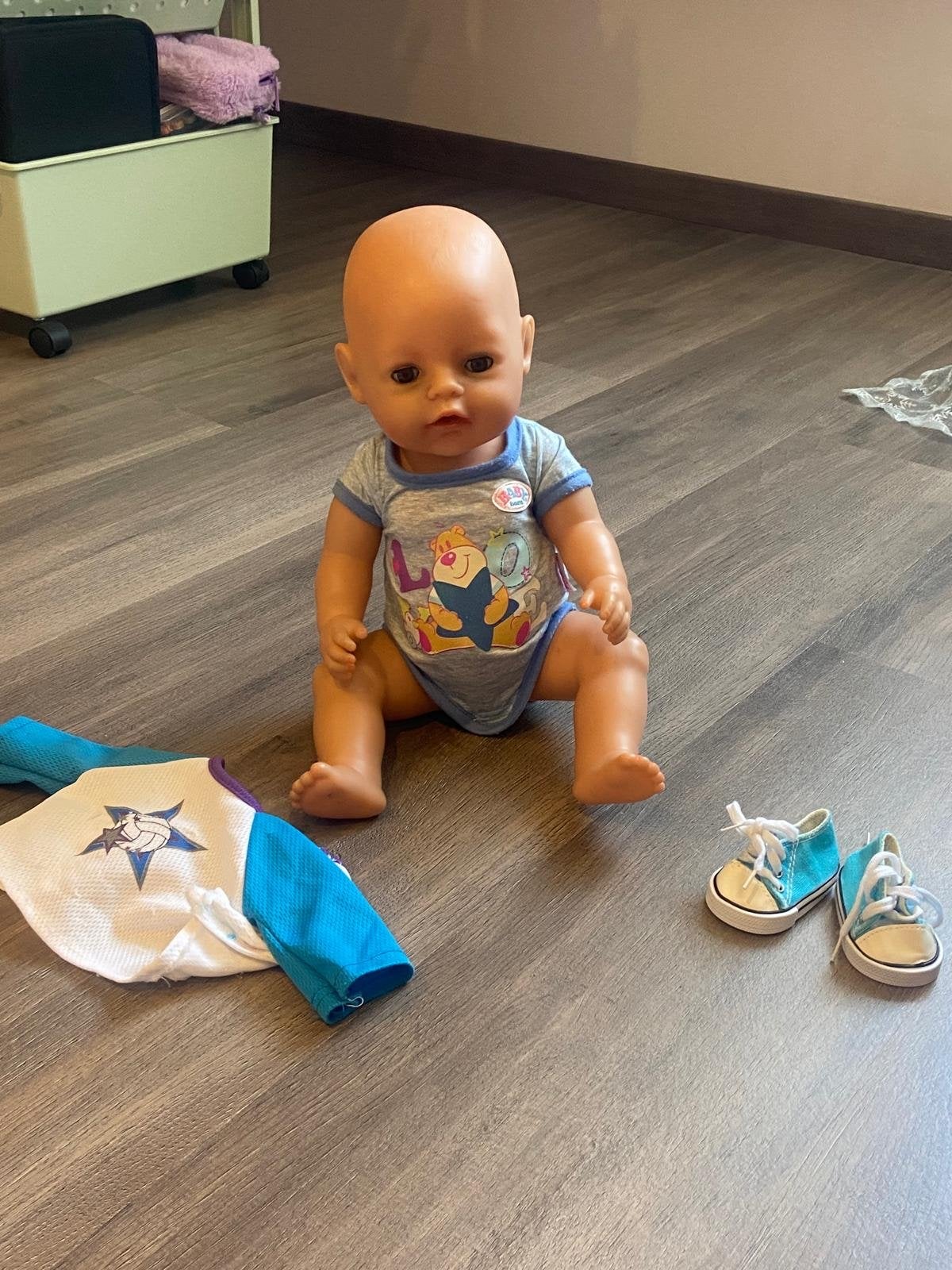 Baby Born pop met kleding en schoentjes, Ophalen, Gebruikt, Babypop