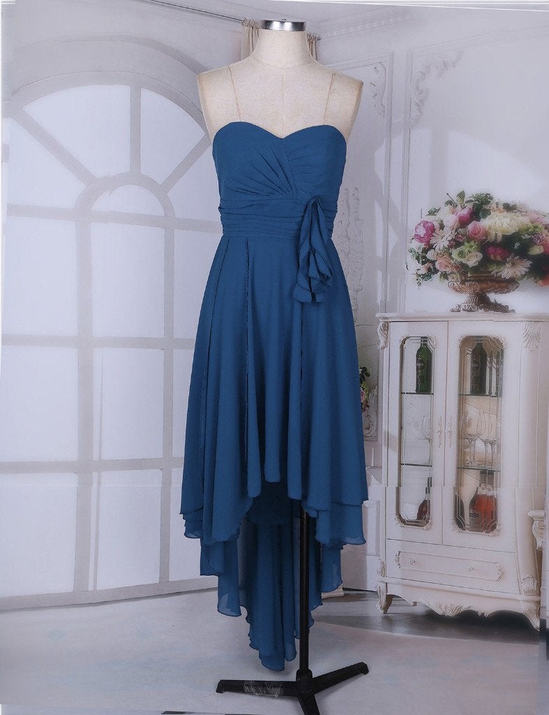 Blauwe gala jurk feest bruids jurkje dames vrouwen galajurk, Kleding | Dames, Verzenden, Nieuw, Blauw, Galajurk