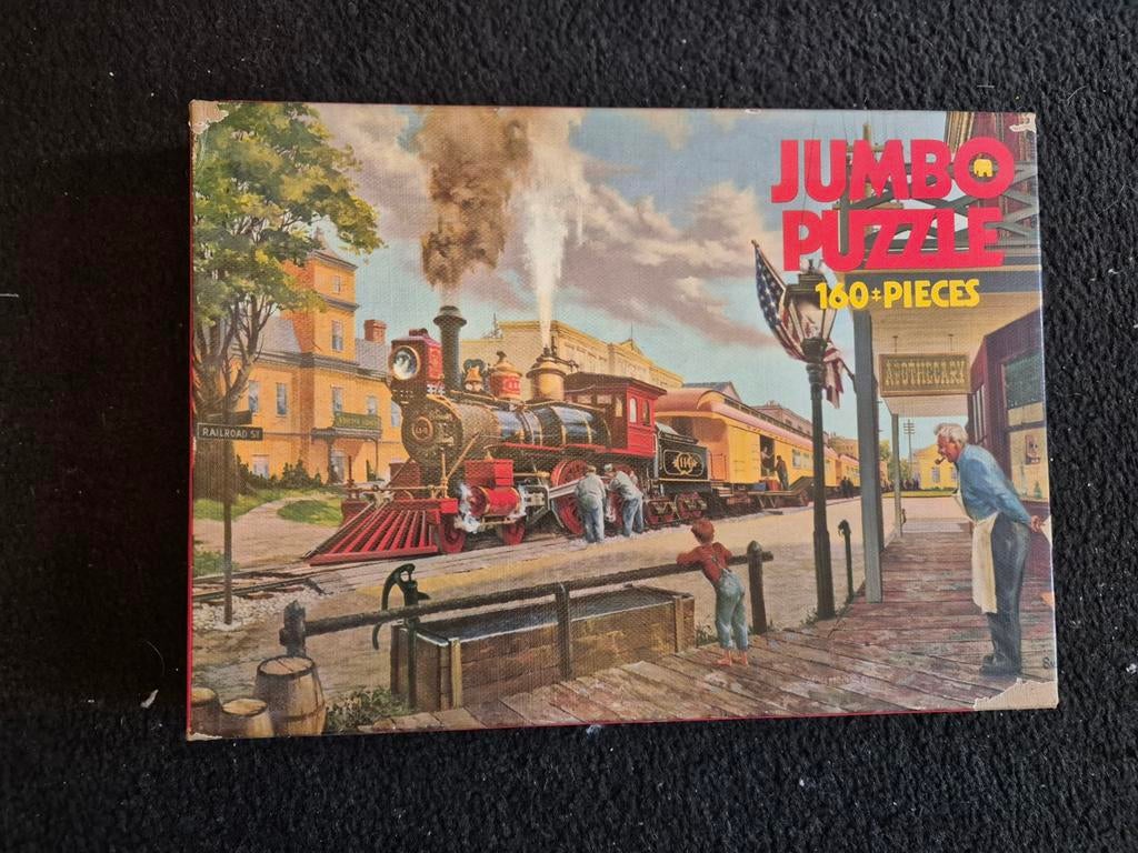 Jumbo Puzzel 160 Stukjes, Ophalen of Verzenden, Minder dan 500 stukjes, Gebruikt, Legpuzzel