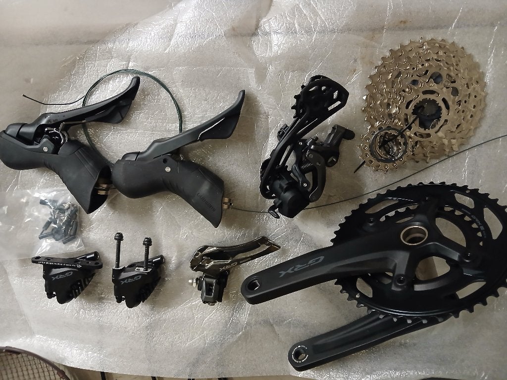 Shimano GRX400 groepset compleet 2x10 speed - Nieuw, Fietsen en Brommers, Ophalen, Gravelbike
