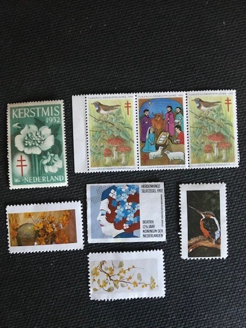 sluitzegels, Ophalen of Verzenden, Voor 1920, Ongelopen, Sterren en Beroemdheden