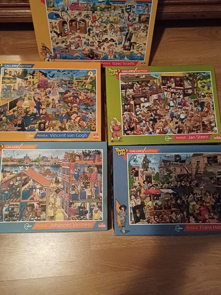 Goliath That's Life Gallery Edition puzzels, Ophalen of Verzenden, 500 t/m 1500 stukjes, Zo goed als nieuw, Legpuzzel