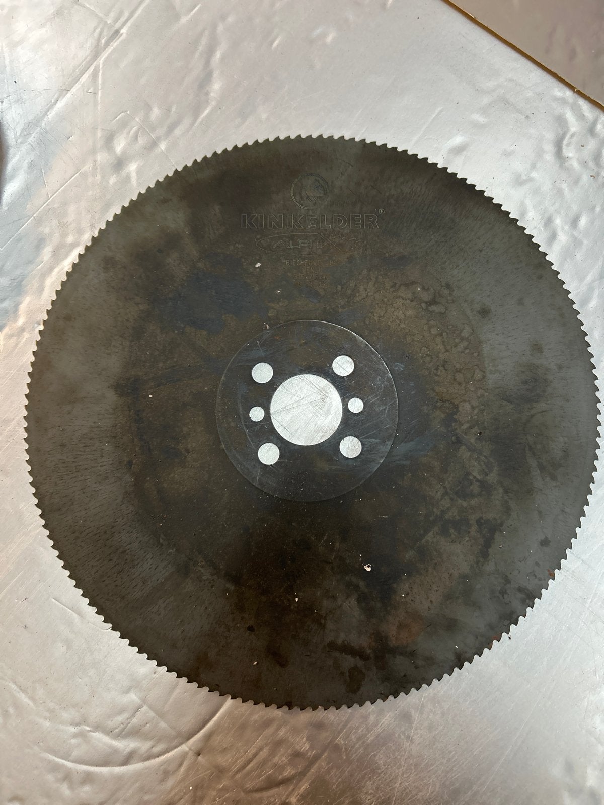 Kinkelder Cirkelzaagblad HSS nieuw metaal rvs, Gebruikt, Cirkelzaag, 70 mm of meer, Ophalen of Verzenden