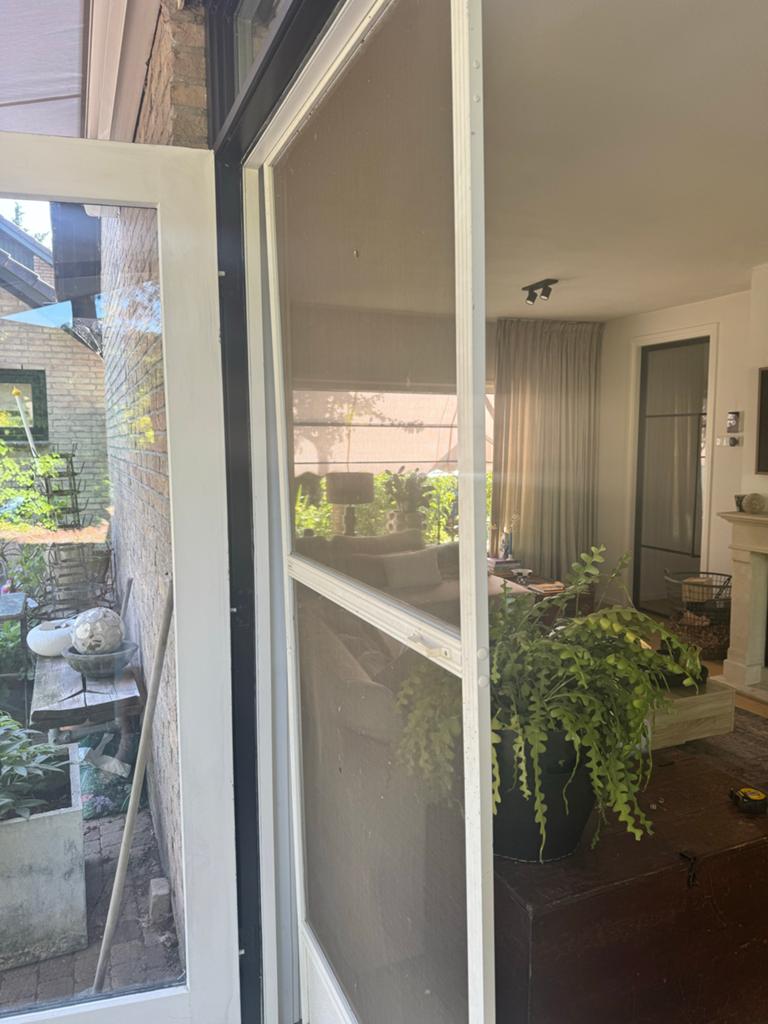 Hordeur 87 x 211 cm - Ideaal voor frisse lucht zonder insect, Gebruikt, 80 tot 100 cm, Hordeur, Ophalen of Verzenden