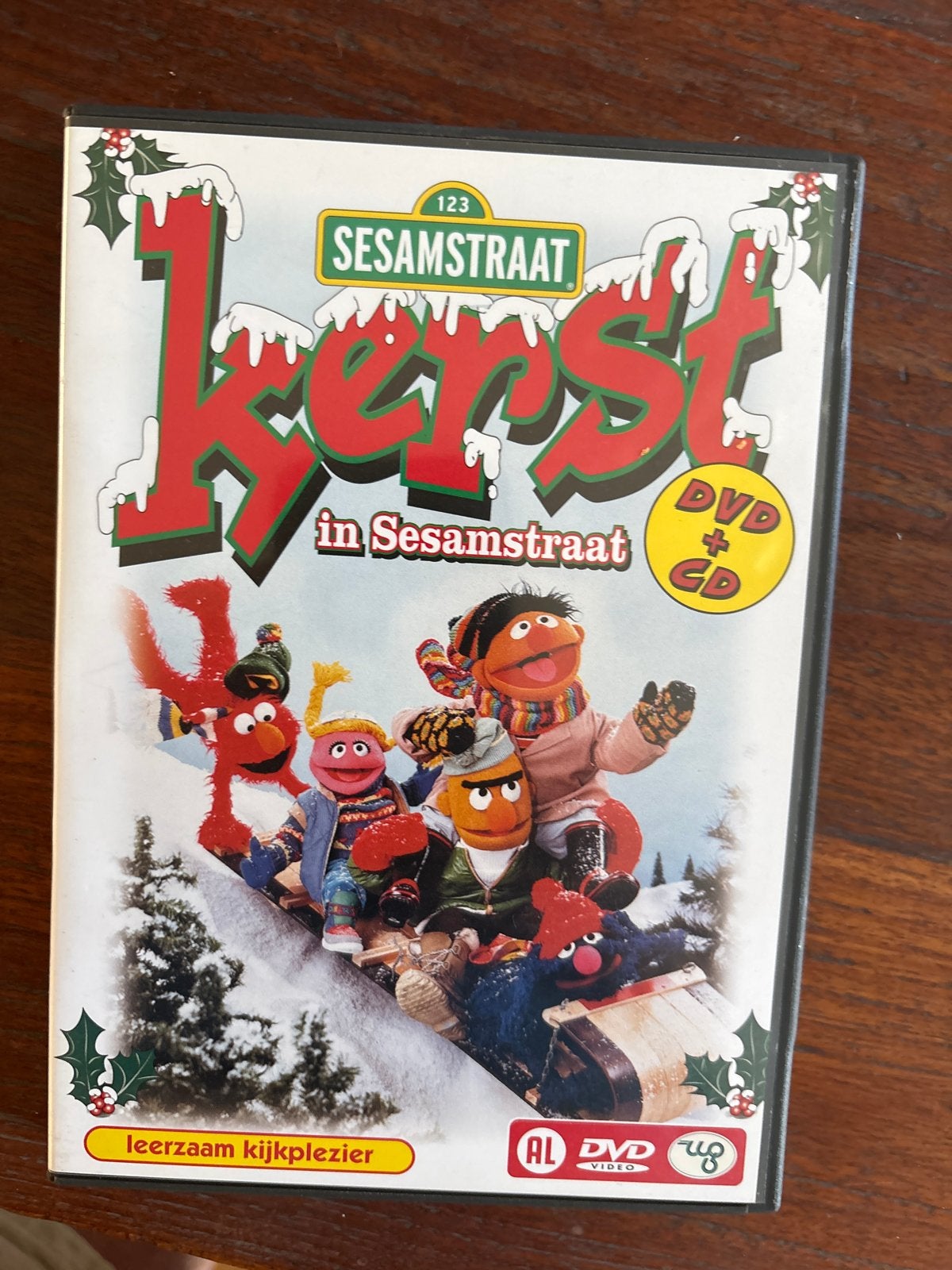Sesamstraat Kerst DVD + CD - Leerzaam kijkplezier, Alle leeftijden, Nederlands, Kerst, Film