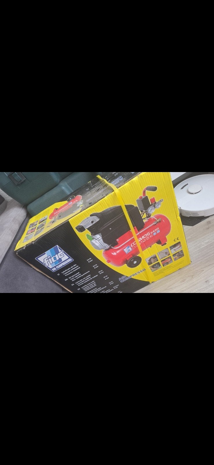 Nieuwe FiAC Cosmos 2420 Compressor - Compact en Krachtig, 6 tot 10 bar, Nieuw, Ophalen of Verzenden, 25 tot 100 liter