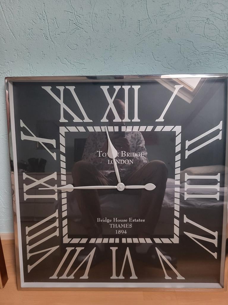 Wandklok van loods 5, Ophalen of Verzenden, Zo goed als nieuw, Wandklok