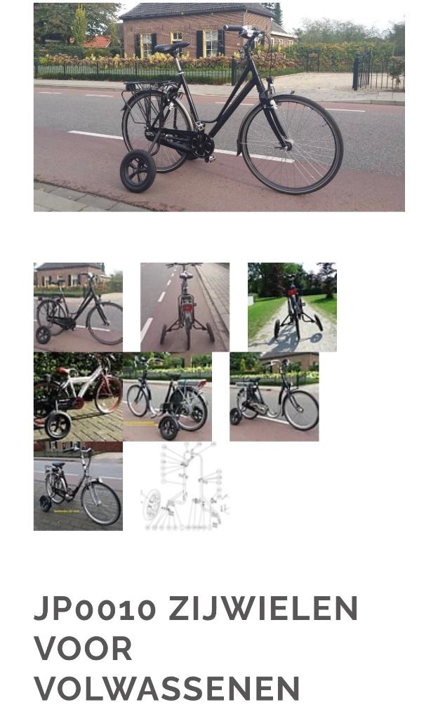 Zijwielen fiets senioren, Ophalen, Nieuw