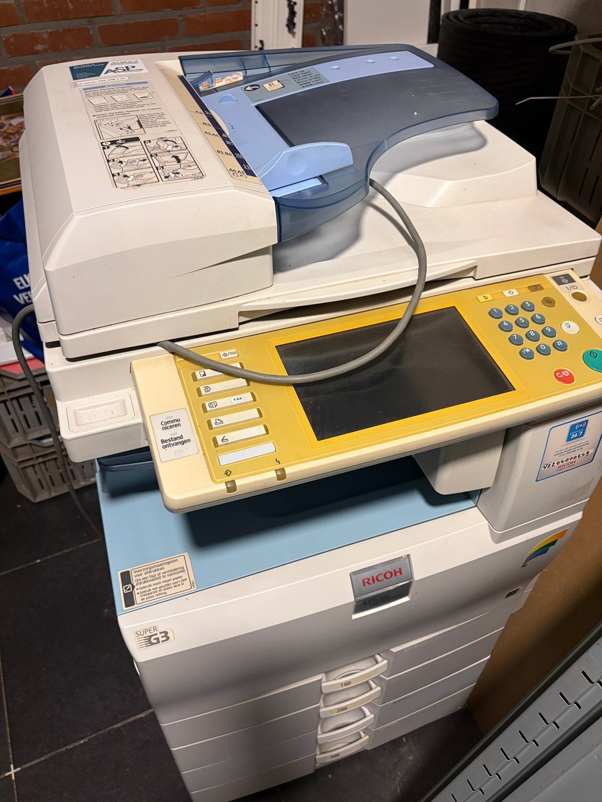 Ricoh printer MPC 2050 3x, Computers en Software, Printers, Gebruikt, Kopieermachine, Overige technieken, Ophalen