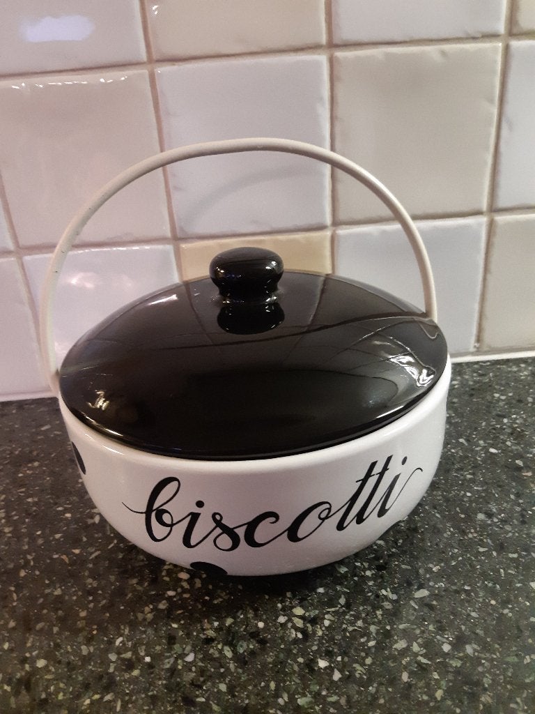 Pareschi ceramiche di laveno Biscotti koekjesschaal, Ophalen of Verzenden, Porselein, Overige stijlen