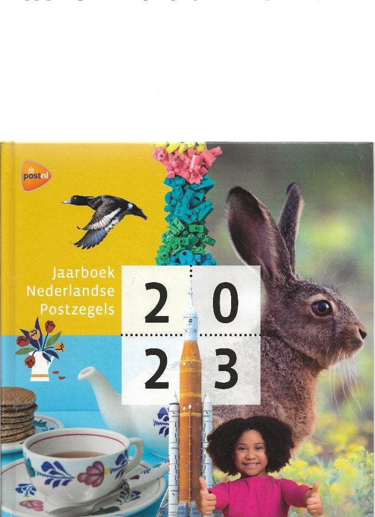Compleet jaarboek ned postzegels 2023, postfris, Ophalen of Verzenden, Postfris