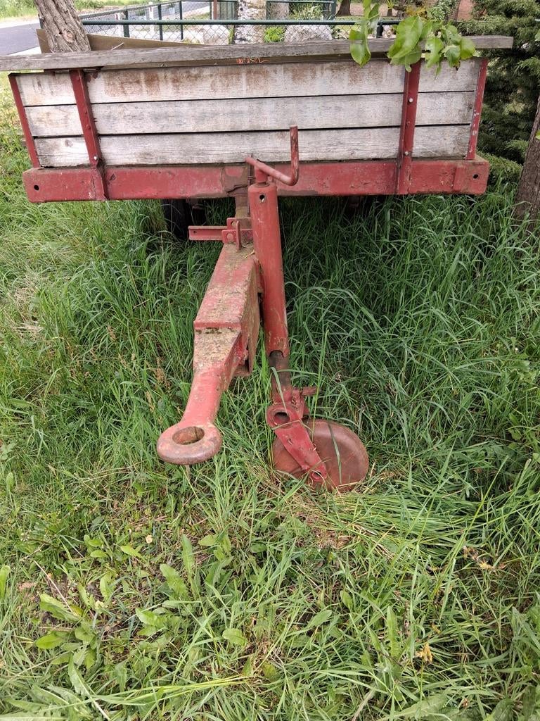 Kar voor achter trekker oid., 100 liter of meer, Ophalen, Gebruikt, Transportkar