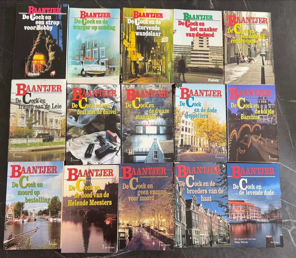 Te koop: Baantjer De Cock en de Waal (25 boeken), Boeken, Detectives, Ophalen of Verzenden, Zo goed als nieuw, Tv-bewerking