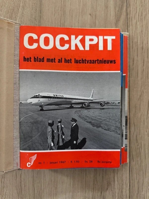 12x Cockpit Magazine 1967 - jaargang in verzamelalbum, Boeken, Ophalen of Verzenden, Gelezen, Overige typen