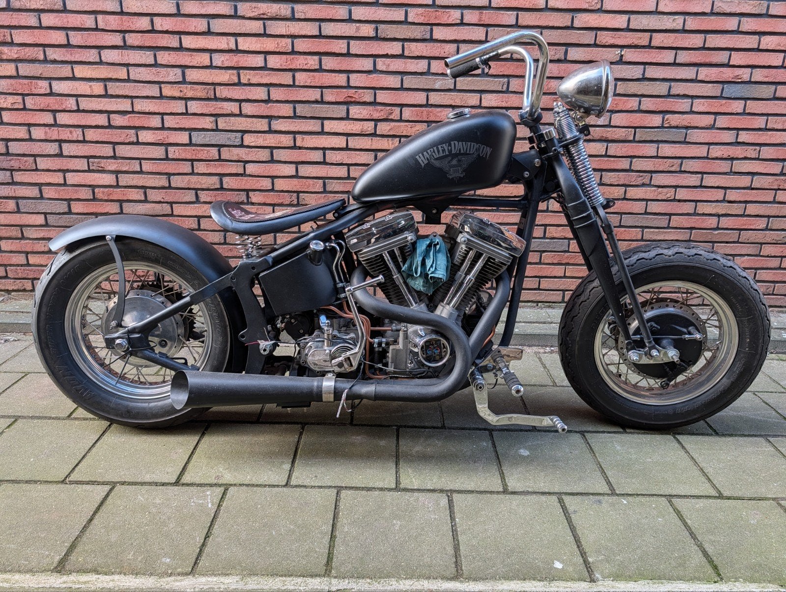 Project: 1984 FXST Softail met springer, Motoren, Onderdelen | Harley-Davidson, Ophalen, Gereviseerd