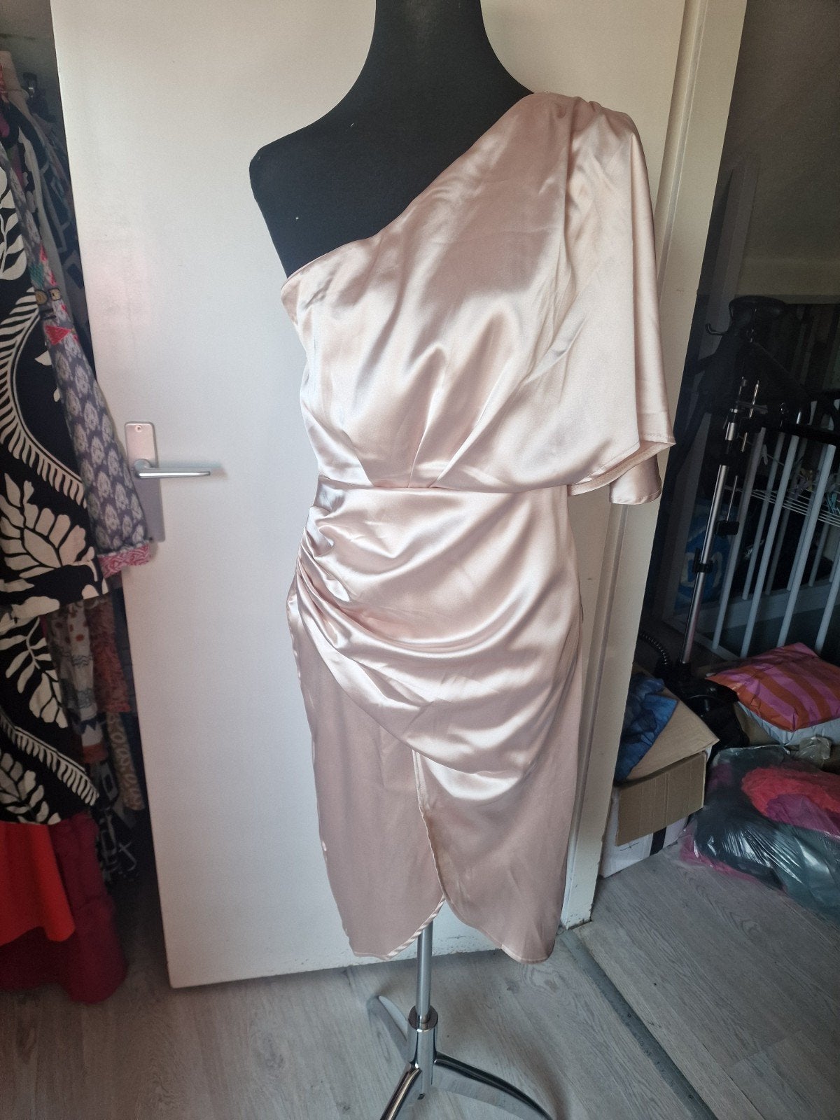Jurk nieuw maat l, Kleding | Dames, Ophalen of Verzenden, Nieuw, Boven de knie