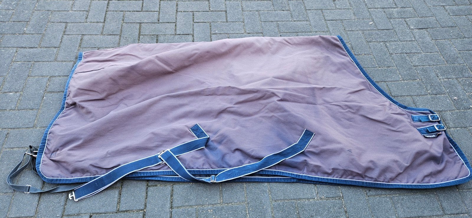 dominick 150gr regendeken maat L, Dieren en Toebehoren, Paarden en Pony's | Dekens en Dekjes, Ophalen of Verzenden, Gebruikt