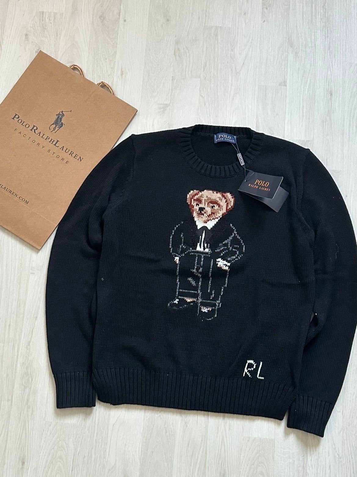 Polo Ralph Lauren Bear Trui - Nieuw met kaartjes, Ophalen of Verzenden, Nieuw, Maat 46 (S) of kleiner, Zwart