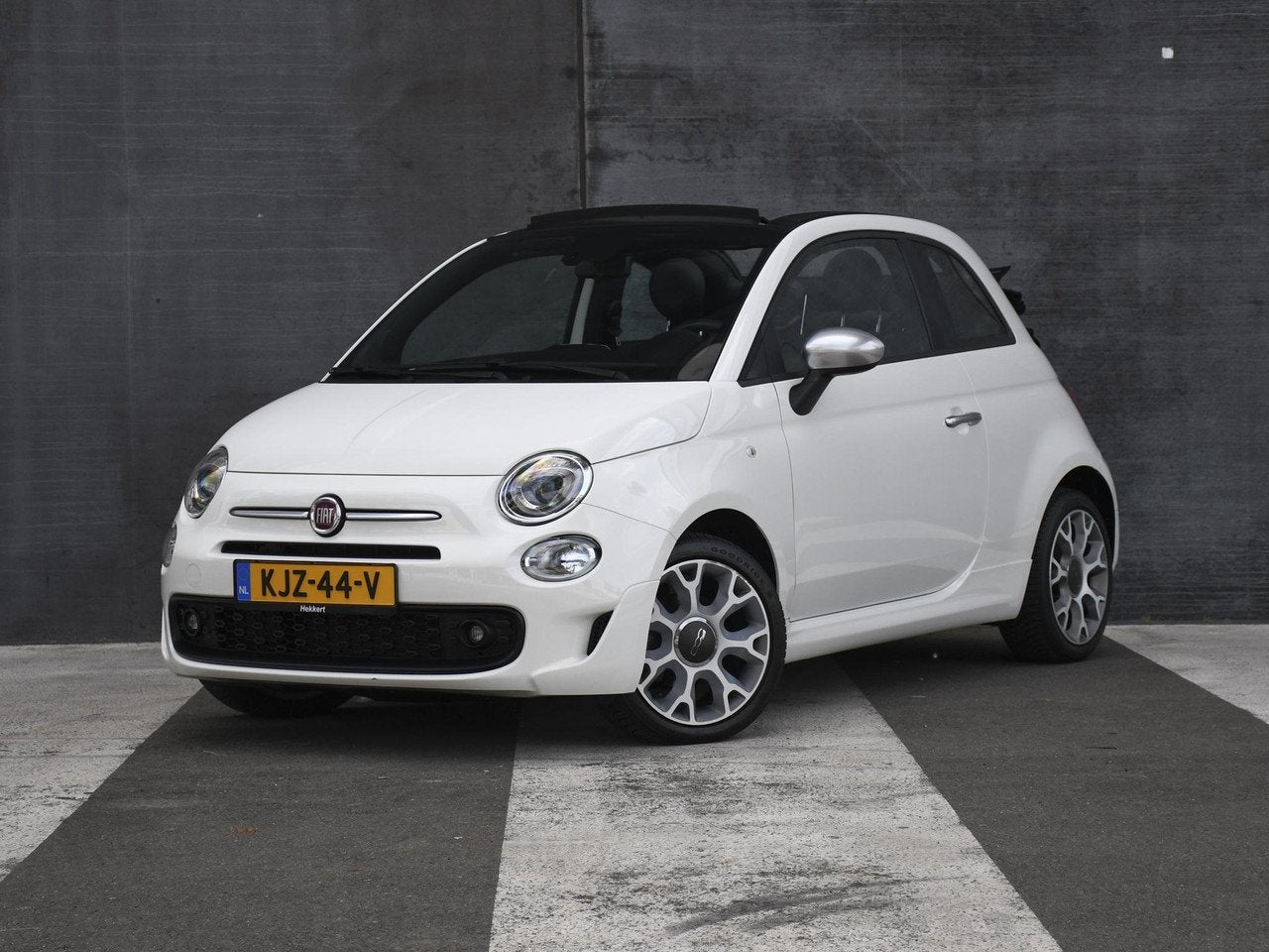 Fiat 500C Sport 1.0 Hybrid 70pk 16''LM | CRUISE.C | DAB | AI, Auto's, Electronic Stability Program (ESP), Dealer onderhouden, Gebruikt