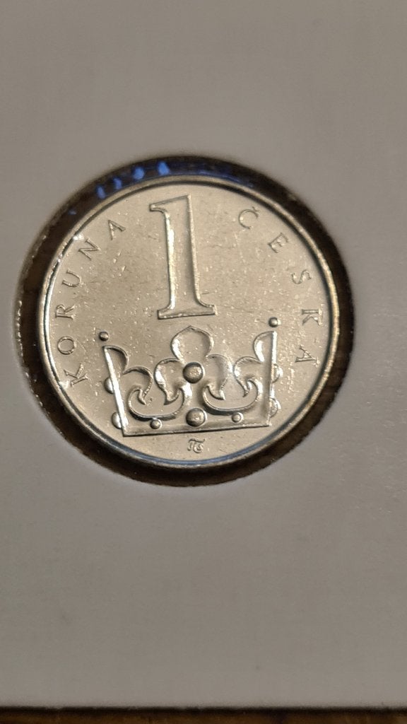 Tsjechië - 1 Koruna 2003, Verzenden, Overige landen, Losse munt