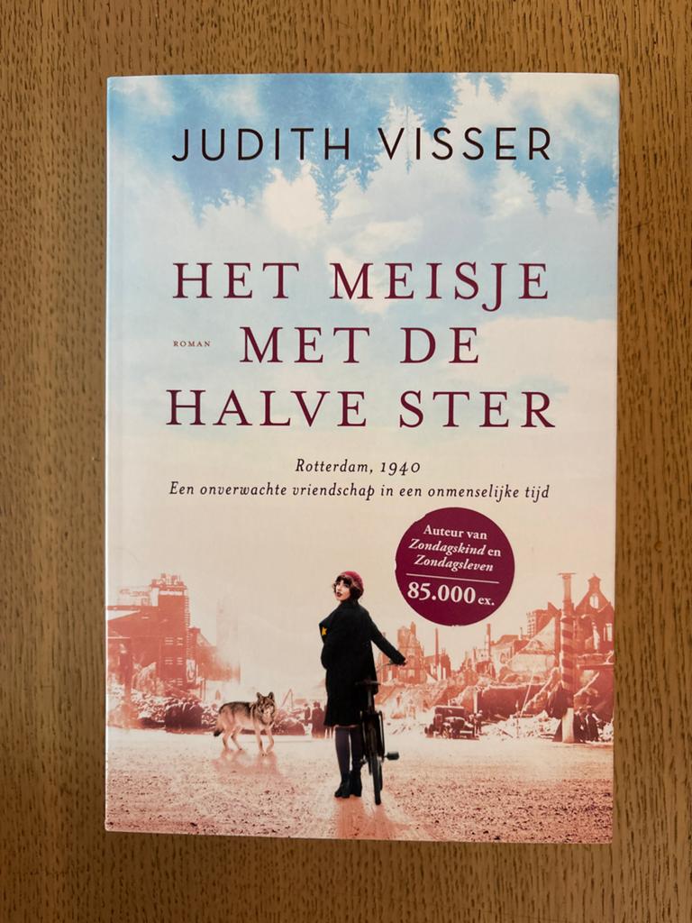 Judith Visser - Het meisje met de halve ster, Boeken, Ophalen of Verzenden, Zo goed als nieuw, Judith Visser