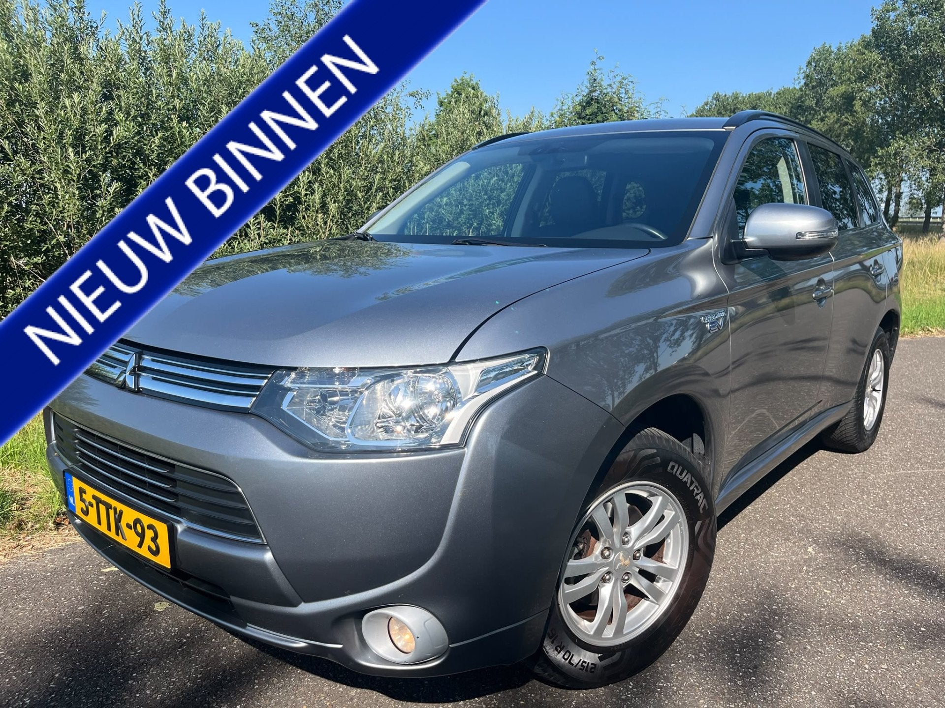 Mitsubishi Outlander 2.0 PHEV | Clima | Cruise | Navi | Blue, Auto's, Mitsubishi, Automaat, 135 pk, 4 cilinders, Bedrijf