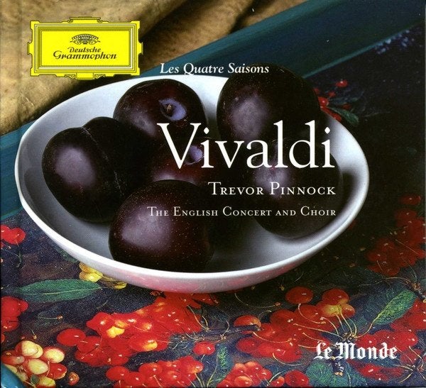 Vivaldi The English Concert, Pinnock Les Quatre Saisons CD, Gebruikt, Ophalen of Verzenden, Vivaldi, Orkest of Ballet